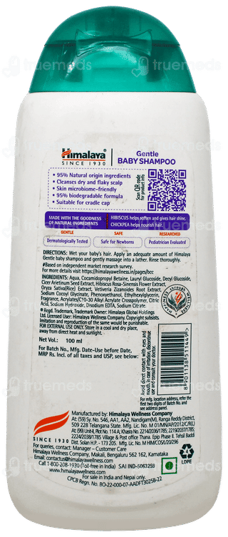 Himalaya Gentle Baby Shampoo 100Ml